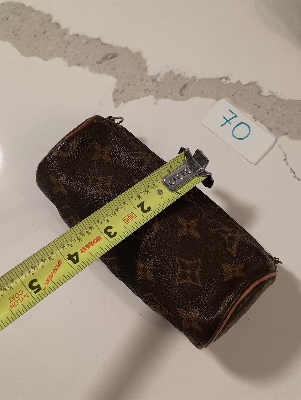 Authentic Louis Vuitton Monogram Papillon Pouch Cylindrical Pen Case - Picture 11 of 11